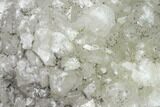 Quartz Crystal Cluster with Pyrite - Morocco #137135-2